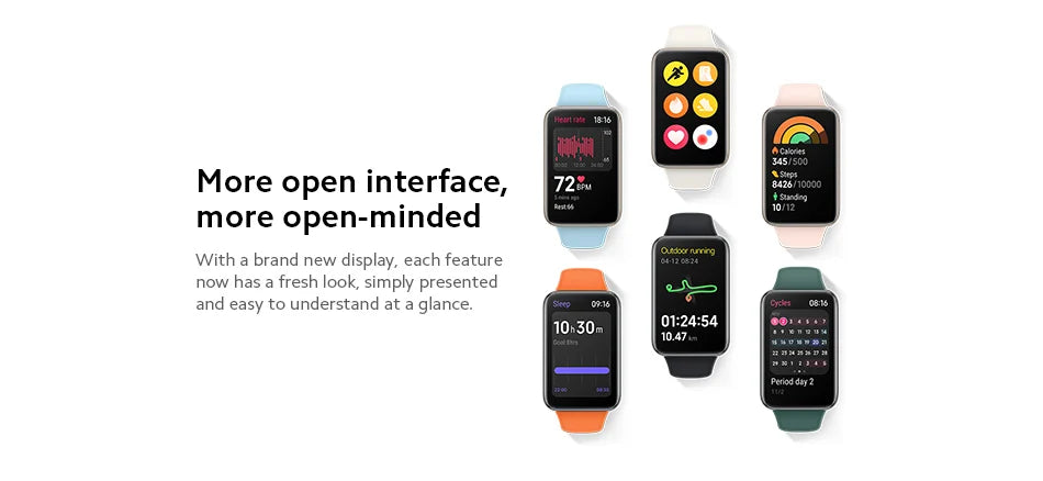 Original Global Version Xiaomi Mi Band 7 Pro AMOLED Screen Blood Sleep Breathing Oxygen Monitoring Health Management Smart Watch