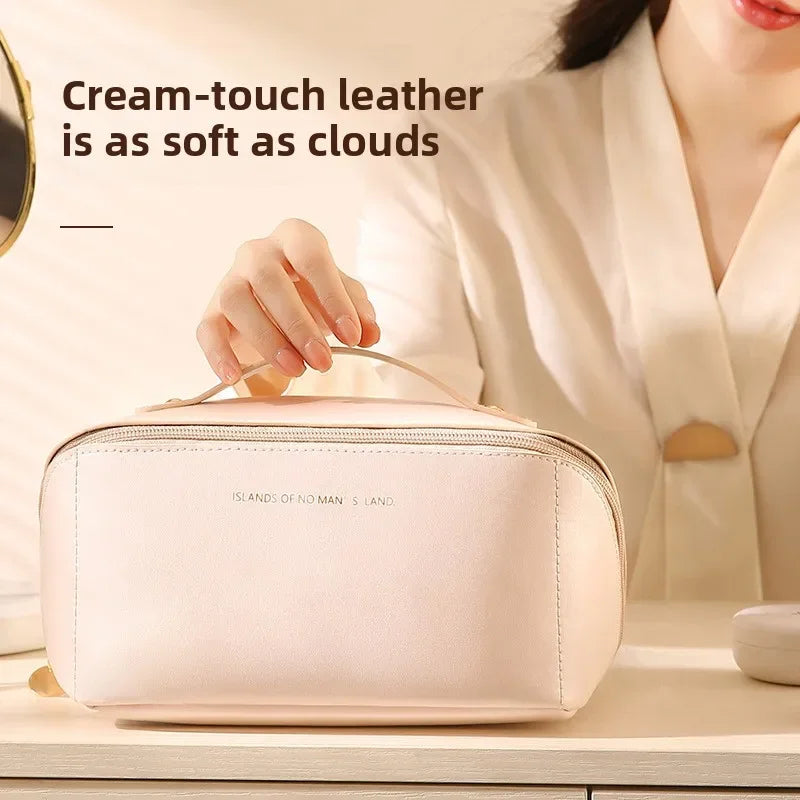 Makeup Organizer Female Toiletry Kit Bag Make Up Case Storage Bags Pouch Luxury Lady Box Portable Zip Cosmetic Bag for Travel
