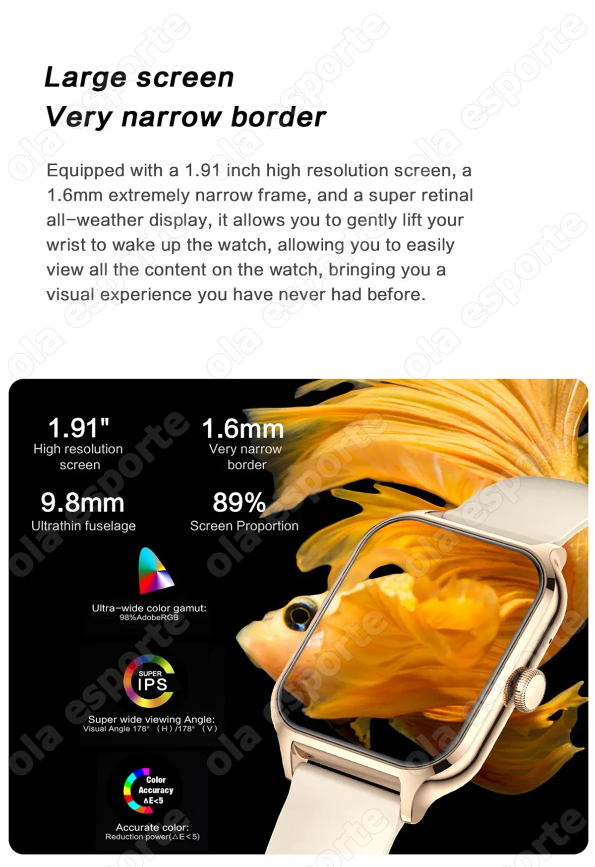 2026 Smart Watch For Android IOS Watches 2.01inch HD Display Bluetooth Call Message Alert Music Sports Smartwatch Men Women Gift