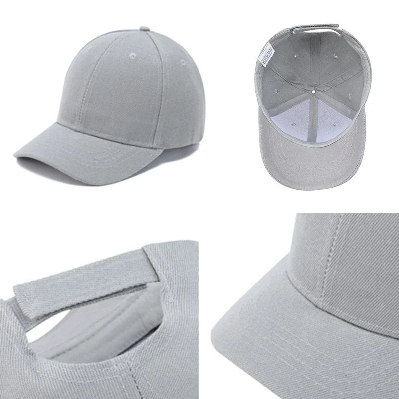 Kids Snap Back Baseball Cap Solid Color Spring Summer Hip Hop Boy Hats Sun Caps Adjustable Breathable Outdoor Travel Kids Hats