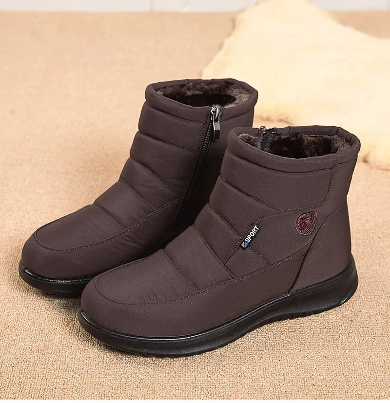 Women Boots 2024 Winter Boots For Women Waterproof Snow Boots Ankle Fur Botas Mujer Elegant Footwear Winter Shoes Women Botines