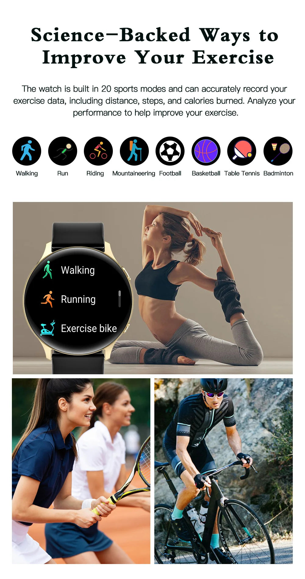 LIGE Bluetooth Call Smart Watch Women Man Temperature Watches AI Voice Assistan Sport Fitness Bracelet Clock Gold Smartwatch Men