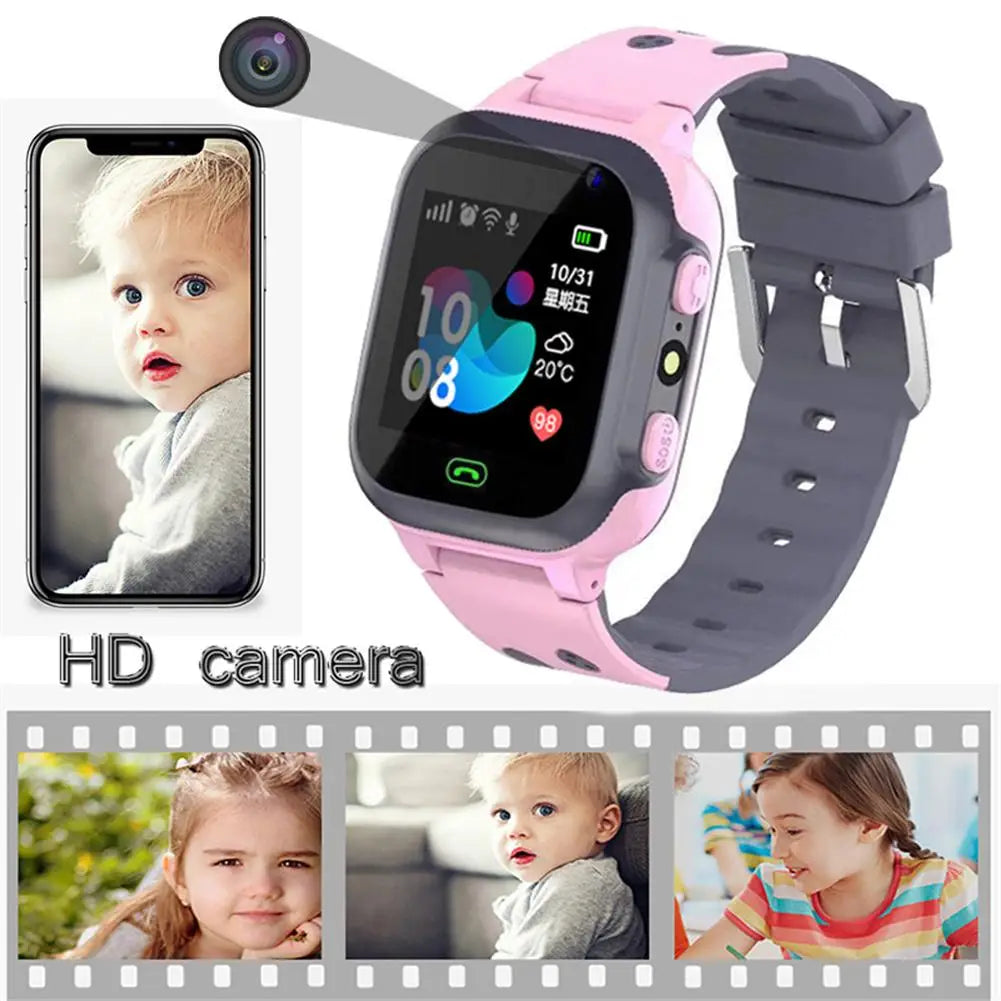 Kids Smart Watch Gps Sos Waterproof Kids Watches Call Children Smartwatch Clock Sim Card Location Tracker Child Watch for Xiaomi