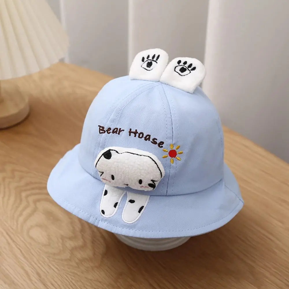 New Summer Panama Baby Girls Hats Cartoon Boys Fisherman Hat Baby Sun Hat Outdoor UV Bucket Hat Toddler Kids Panama Sun Cap