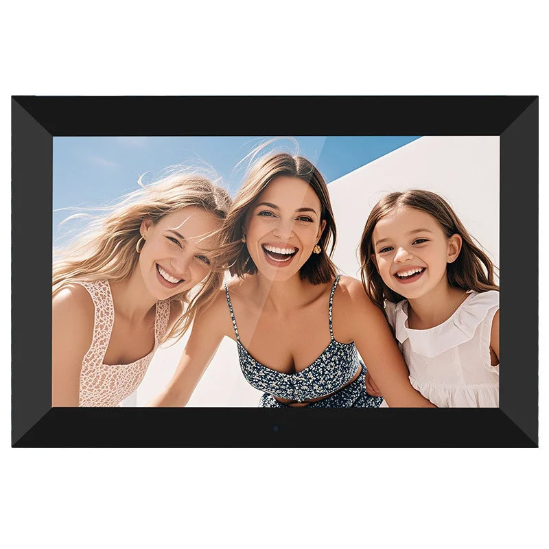10"Digital Picture Photo Frame IPS Full-View Screen Photo Album  Clock Calendar Video Player with Remote Control For Family Gift