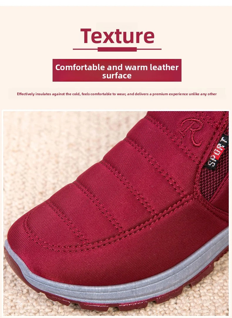 Waterproof Winter Boots for Women 2025 New Plush Snow Boots Women Ankle Boots Warm Black Couple Cotton Couples Platform Shoes