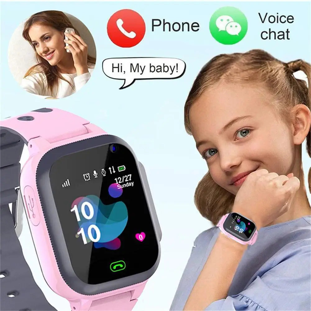 Kids Smart Watch Gps Sos Waterproof Kids Watches Call Children Smartwatch Clock Sim Card Location Tracker Child Watch for Xiaomi