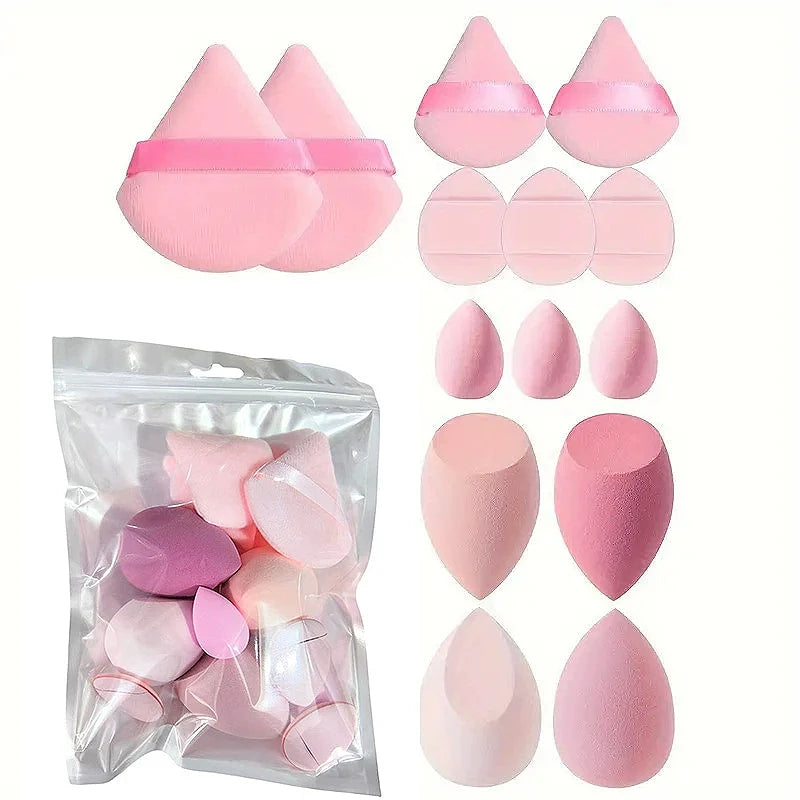 10PCS Makeup Brushes Set Eyeshadow Brush Angled Eyeliner Brush Fan Lash Brush Loose Powder Brush Makeup Tools