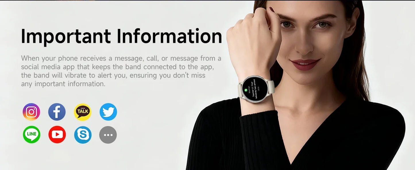 Smart Watch 100+ Sports Modes Health Monitoring Heart Rate Monitoring GPS Outdoor Compass Women’s Health Bluetooth Smart Watch