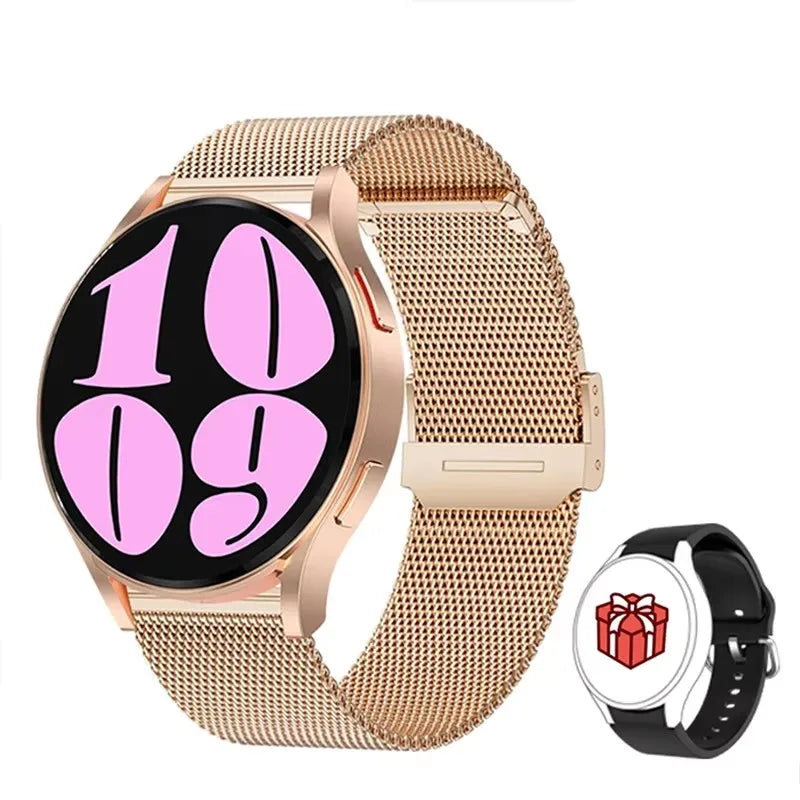 Watch 6 Business Smartwatch Men 1.32 Inch 128*160 Bluetooth Call Health Monitoring Alarm Clock Fashion Watch Women Multifunction