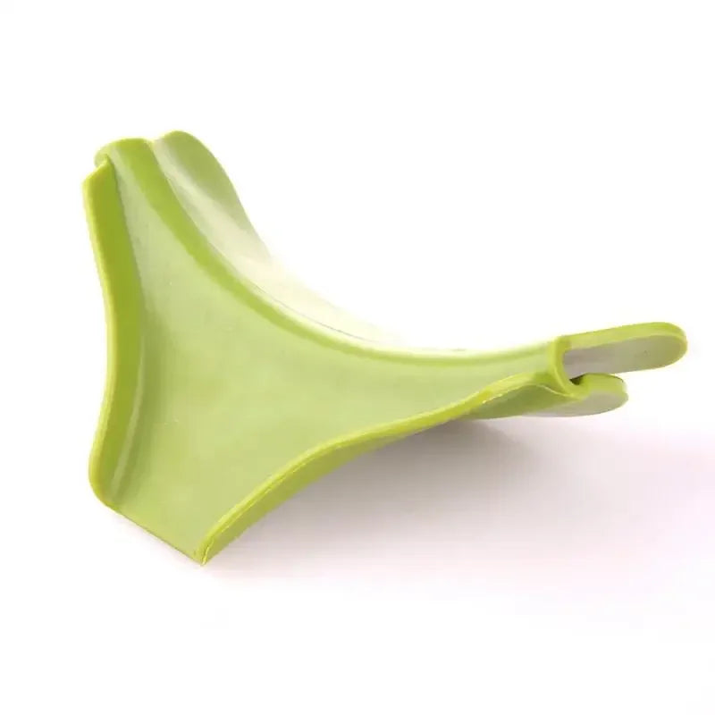 Kitchen Funnel with Anti-Splash Edge and Liquid Streamer Spout, Anti-Spill Pouring Tool