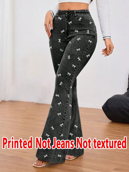 1298 Women'S Three-Quarter Leggings with Printed Designs