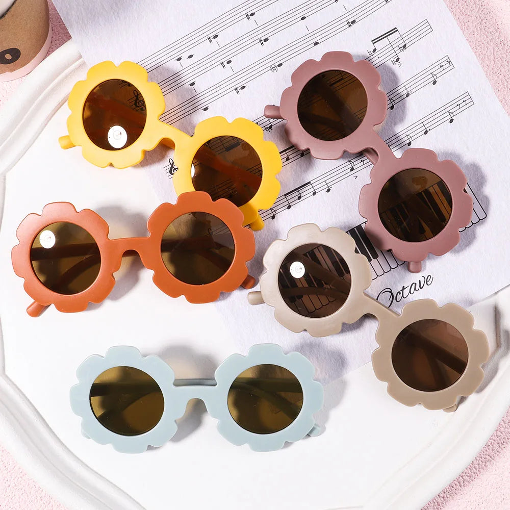 Kids Vintage Cute Sunglasses Boy Girl Toddler Baby Outdoor UV Protection Sun Glasses Eyewear Children Accessories Gift Wholesale