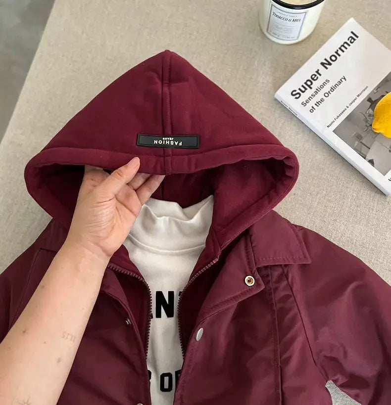 Children Clothing Baby Coat Winter Hoodie Thick Cotton Jacket Girls Kids Jackets for Girls Winter Clothes for Boys Ropa De Niña