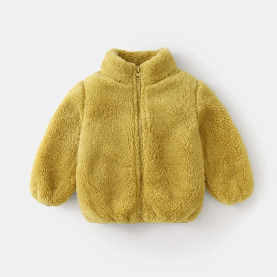 Kids Winter Coats 2025 New Children Outerwear Boy Warm Fleece Jacket Baby Girls Jackets for Autumn Spring Children Clothing