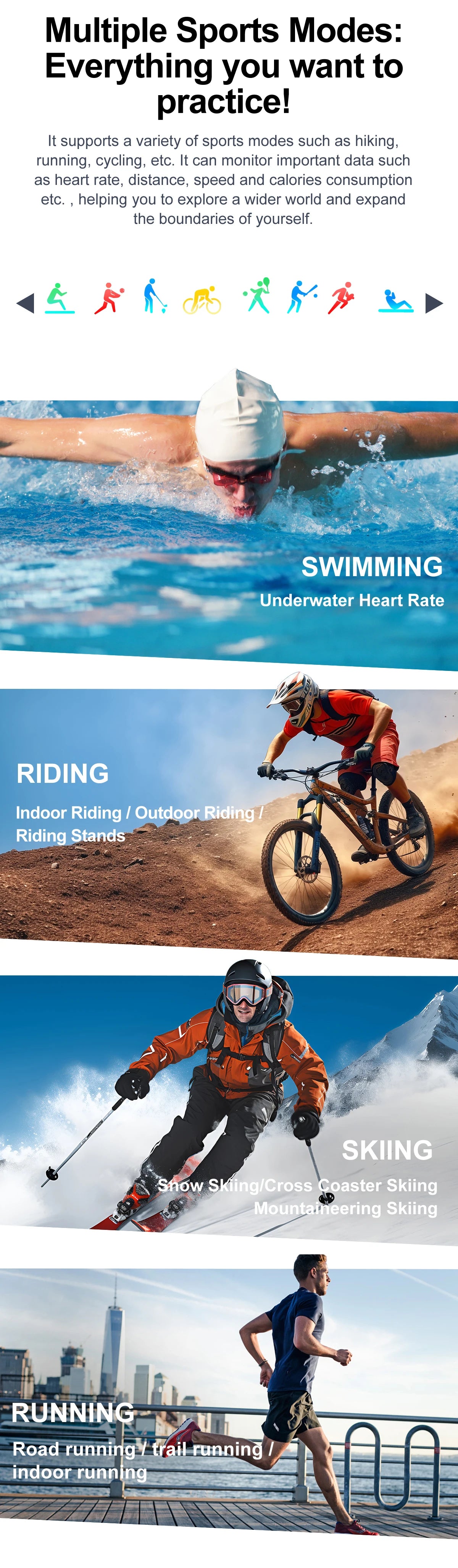 LIGE New AMOLED Smart Watch Men with Flashlight Sports Waterproof Fitness Tracker Bluetooth Call Smartwatch Man For Android ios