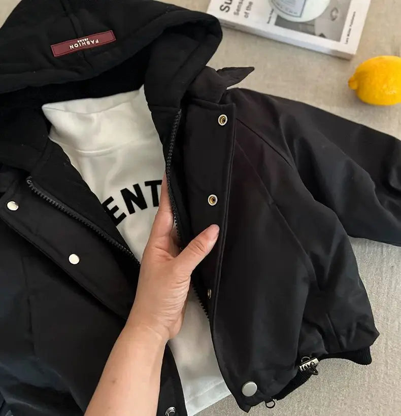 Children Clothing Baby Coat Winter Hoodie Thick Cotton Jacket Girls Kids Jackets for Girls Winter Clothes for Boys Ropa De Niña