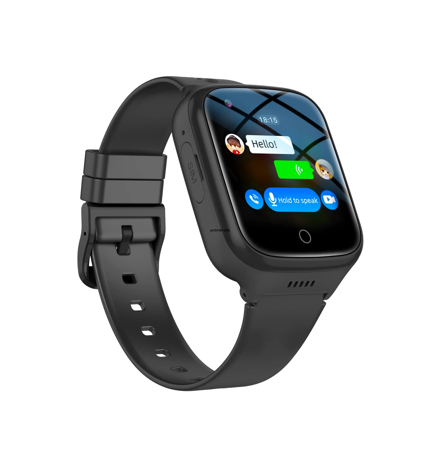 2024 New KGG 4G Kids' Smartwatch 1000mAh Battery GPS WiFi Video Call Tracker Location. SOS Call Phone Function Gift for Children