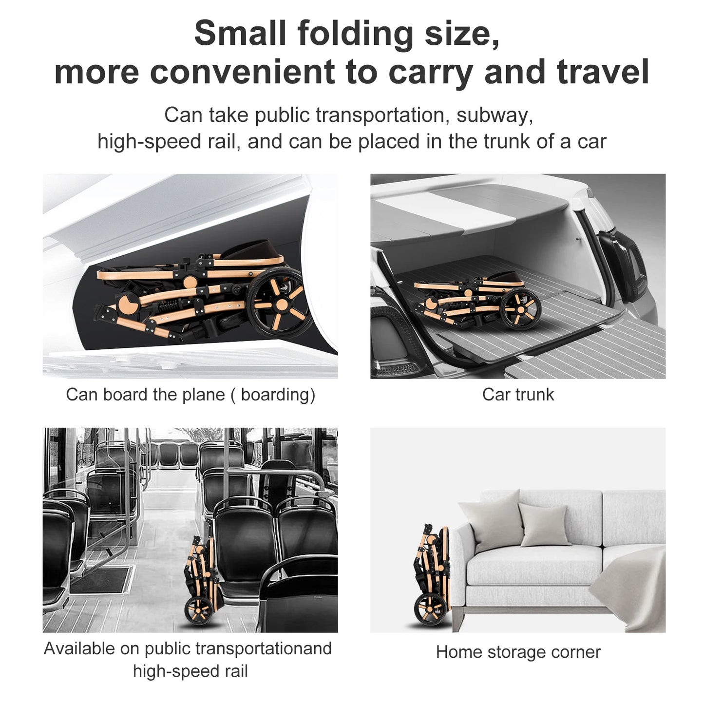 poussette bebe 3 en 1 Baby stroller baby newborn items Baby stroller for newborns Light str oller  for newborn baby Free Shippin