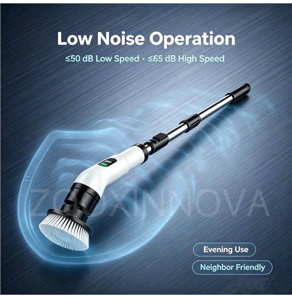Cordless Household Spin Scrubber Kitchen Gadgets Hair Brushes Bathroom Broom Toilet  Multipurpose Cleaning Brush  Electric Mops