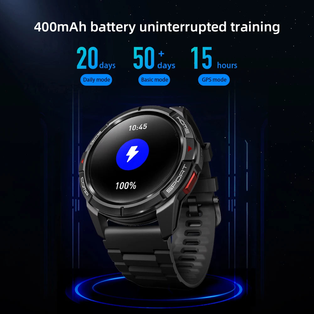 Mibro GS Active Smartwatch GPS Positioning 1000Nits AMOLED Screen 5ATM Waterproof 150 Sports Modes Smart Watch For Android iOS