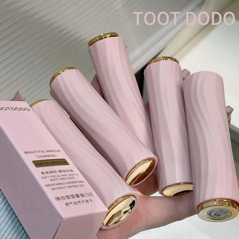 Toot Dodo Elegant Matte Lipstick Silky Smooth Non Drying Long Lasting Affordable Daily Makeup