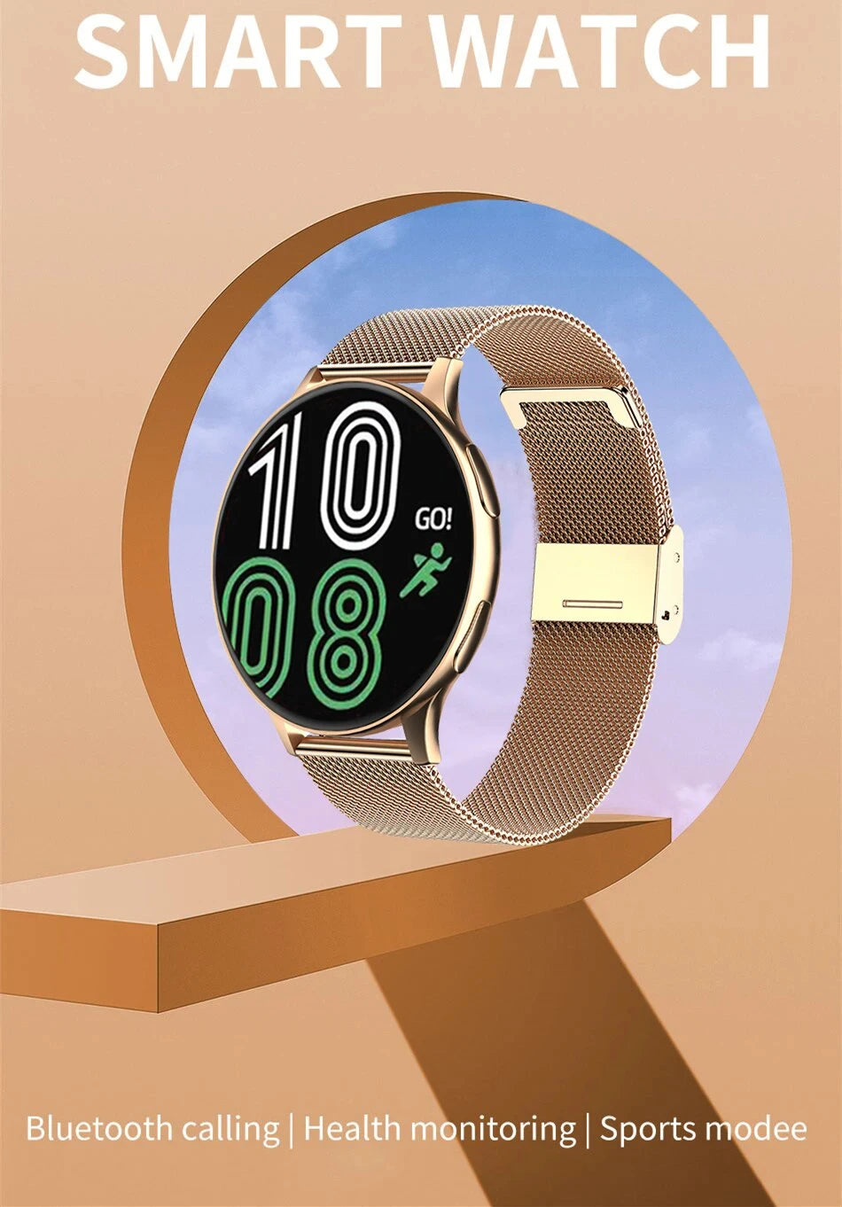 LIGE New Smart Watch 2026 Wireless Charging Custom Watch Face Smartwatch Bluetooth Call Smart Watches Men Women Fitness Bracelet