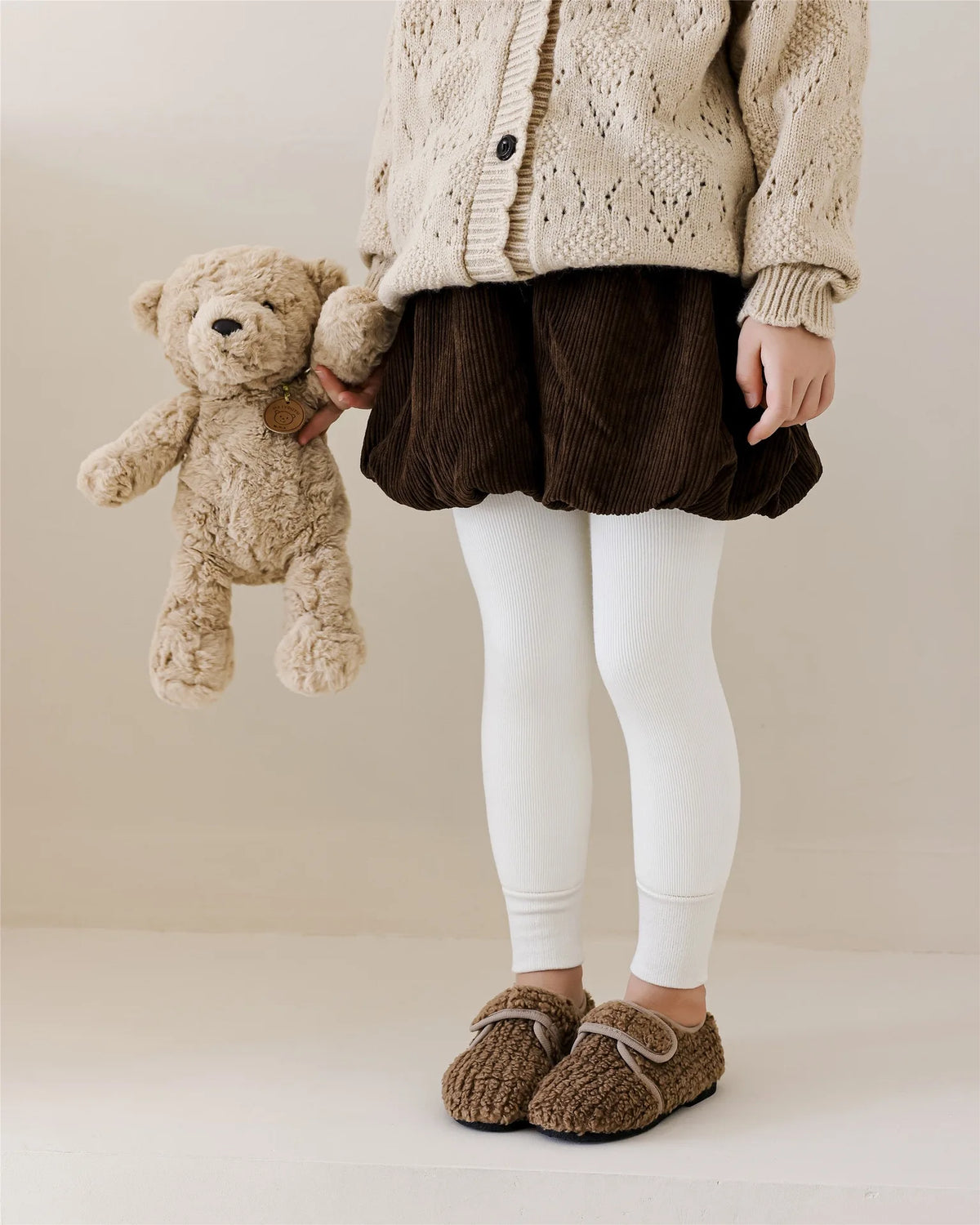 Girls Thermal Leggings Autumn Winter Thick Fleece Lined Kids Warm Stretchy Skinny Pants Solid Color Children Casual Trousers