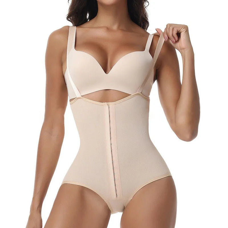 GUUDIA Lower Tummy Control Faja Colombianas Butt Lifting Control Fajas Adjustable Straps Back Fat Smooth Body Shaper Low Belly