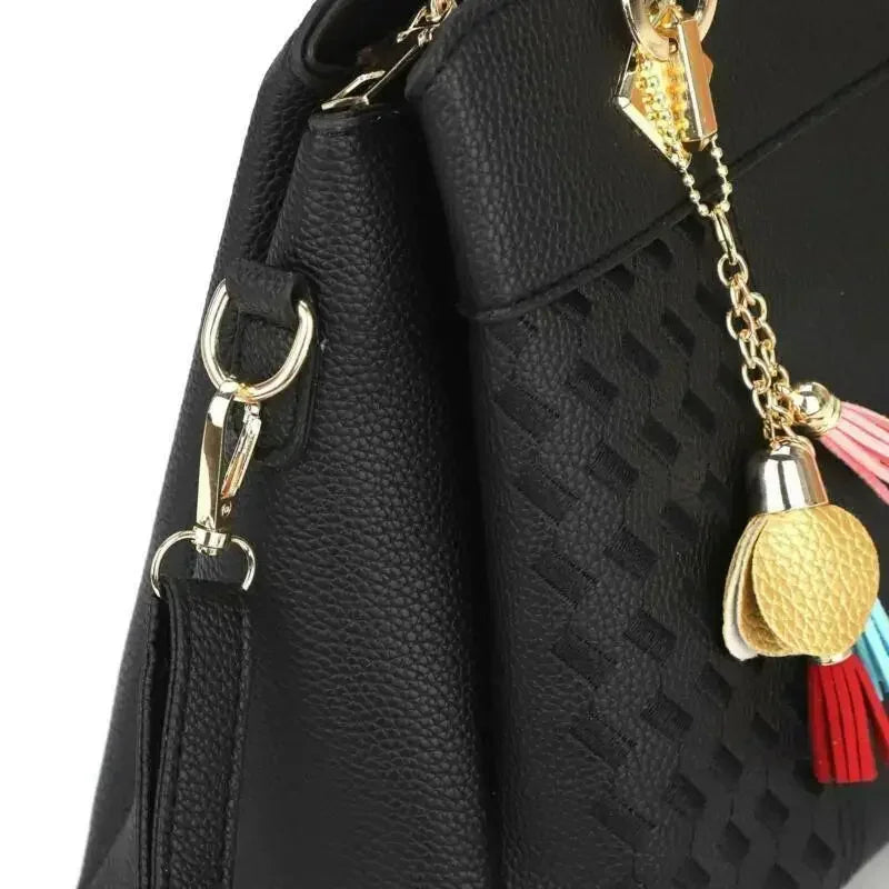 Large Capacity Mom Crossbody Bag Autumn Winter Women Handbag Multifunctional Single Shoulder Daily Shopping Bag