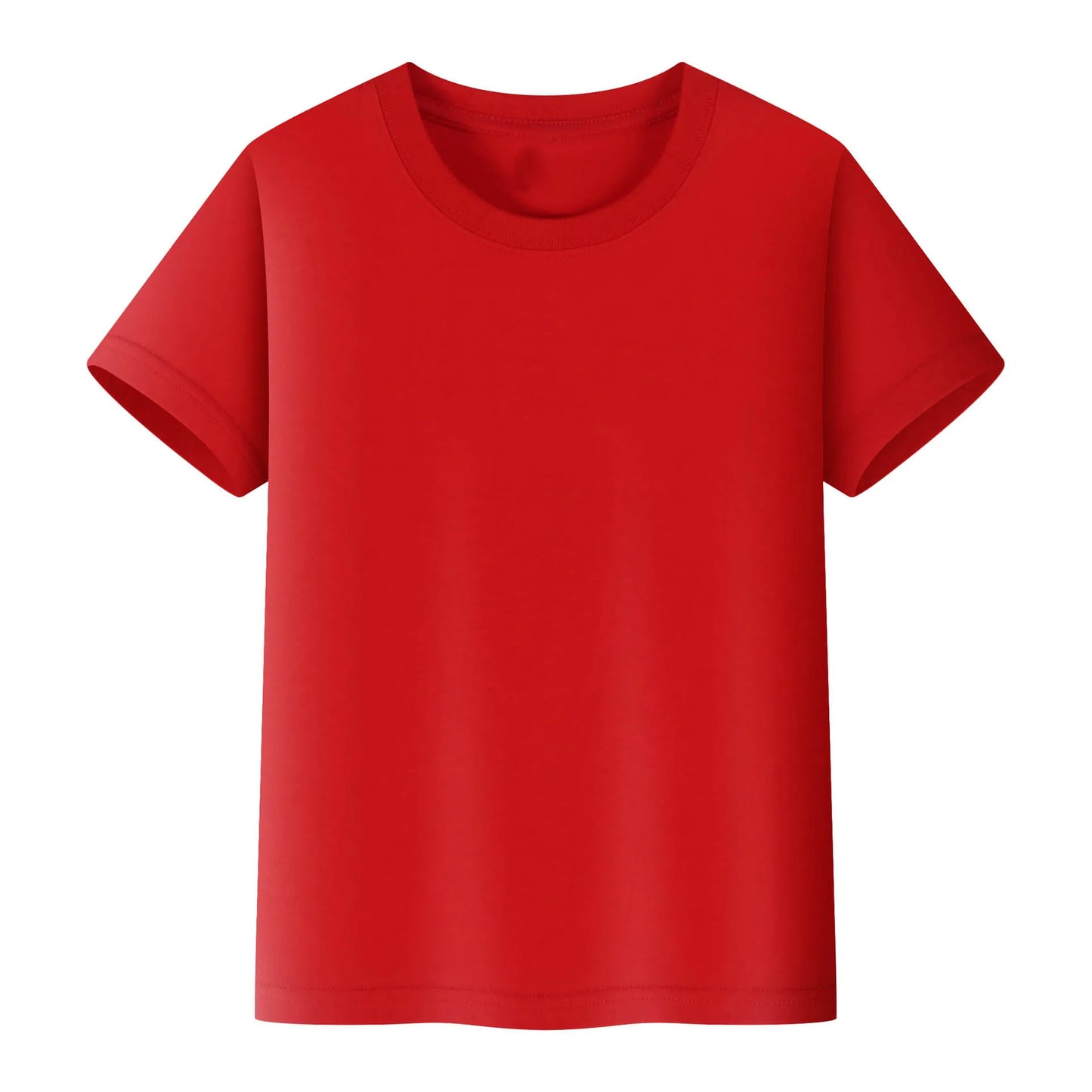 1 to 14 Years Boys Tshirt Plain Cotton Teenage Girls T Shirts Basic White Black Tees Korea Short Sleeve Summer Children Clothing