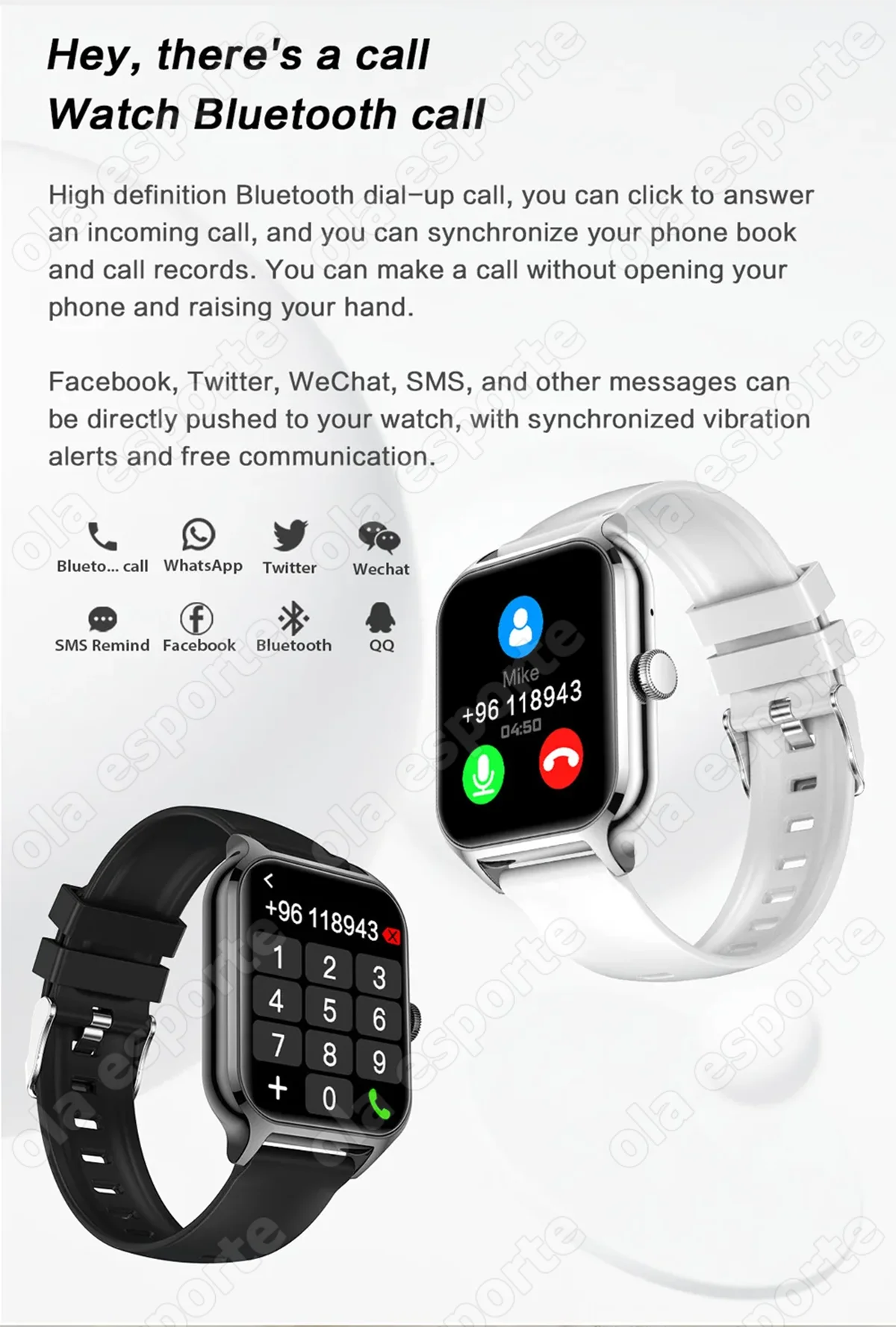 2026 Smart Watch For Android IOS Watches 2.01inch HD Display Bluetooth Call Message Alert Music Sports Smartwatch Men Women Gift