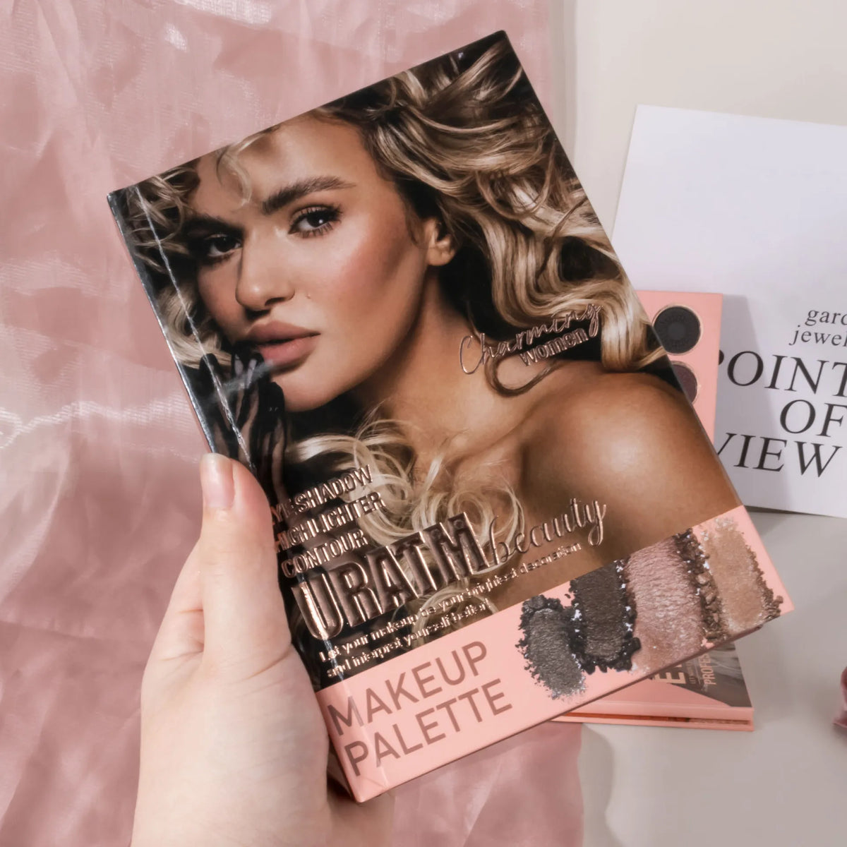 54-color Professional Makeup Palette Book Cosmetics Palette Matte Pearlescent Blush Highlight Contouring All-in-one Cosmetics