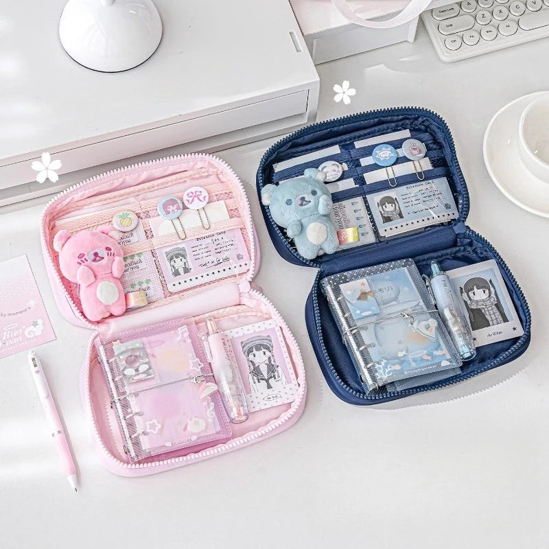 New Arrivals Large Capacity Makeup Bags  Academic Style Cosmetic Bag Multifunctional Fabric Storage Bag for Women Wholesales