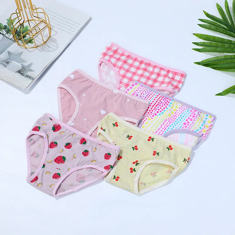 Character mix Infantil Girls Panties 12pc/bag Baby 100%Cotton Children Underwear Kids Girl Briefs 0-12year pants students