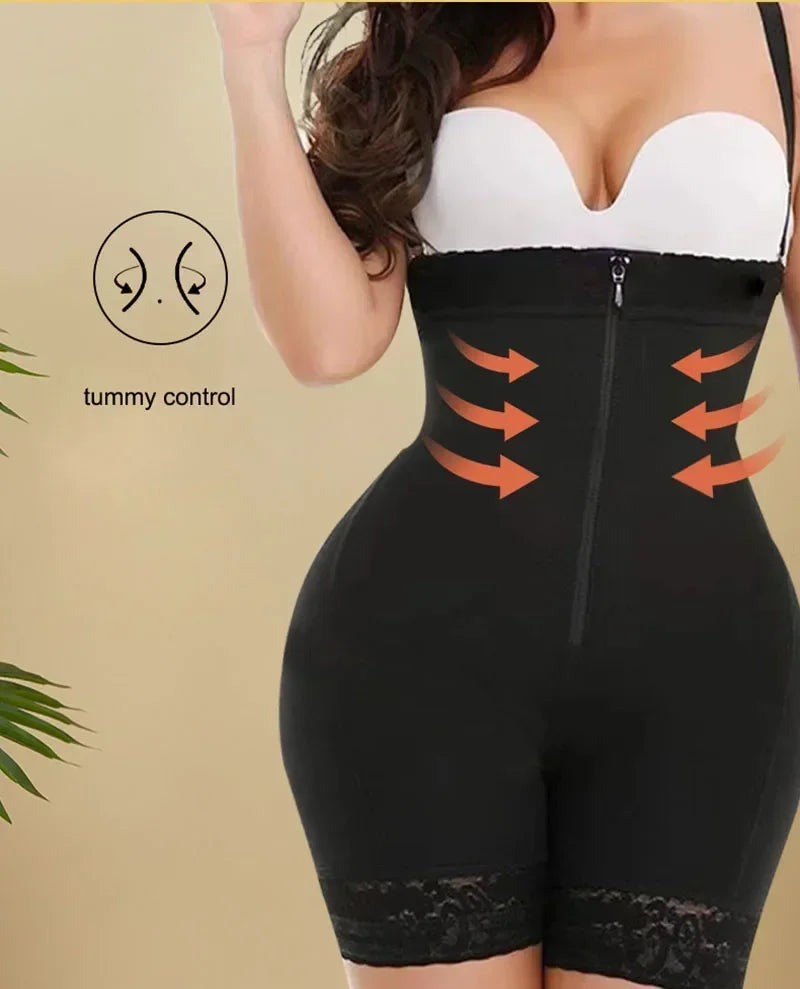 Fajas Colombiana Girdle Full Body Shaper Lift Up Butt Lifter Bodysuits Tummy Control Panties Waist Trainer Thigh Slimmer