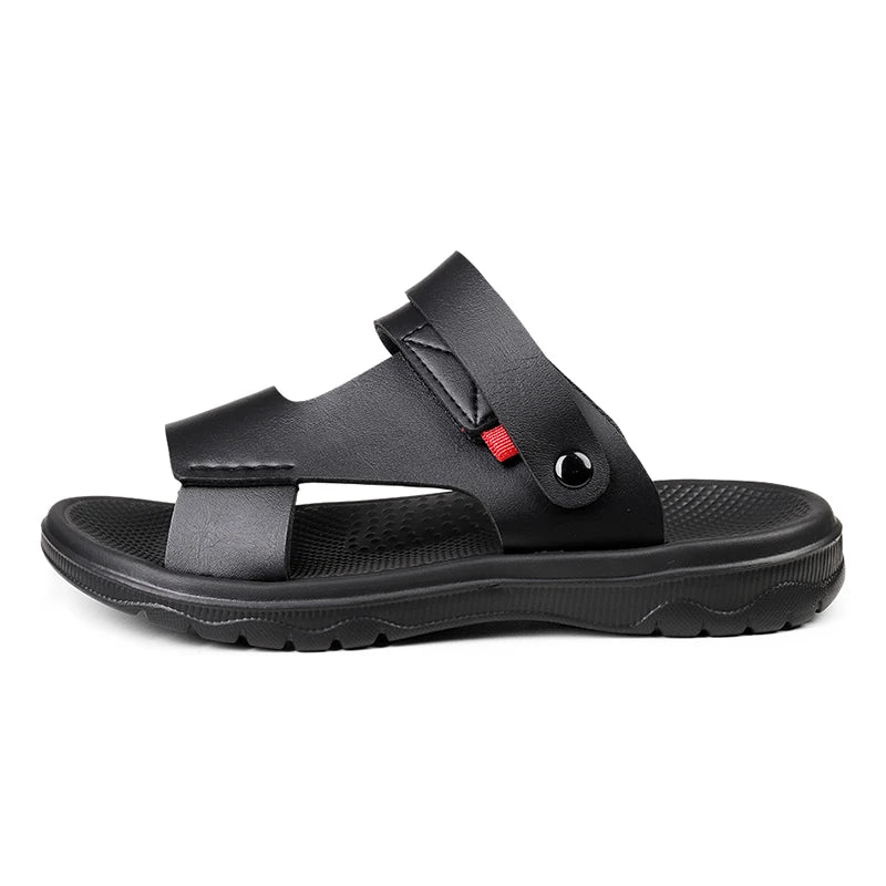 Sandals Men's Summer 2025 Casual Dual-Purpose Large Size Beach Shoes Outdoor Non-Slip Slippers Wading and River Tracing Shoes