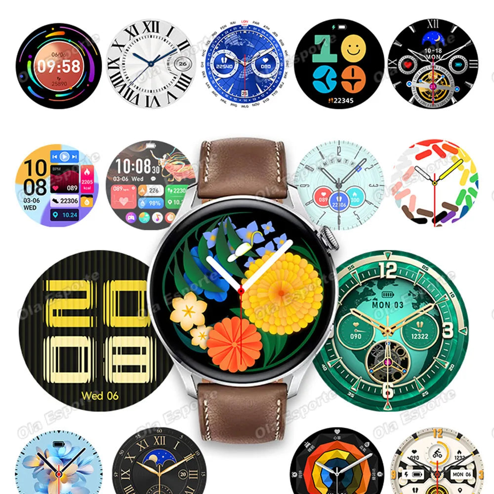2026 New Smart Watch For Men Women 1.52" Full Touch Screen Waterproof Health and Sleep Monitor Multi-function Smart Watch HW12
