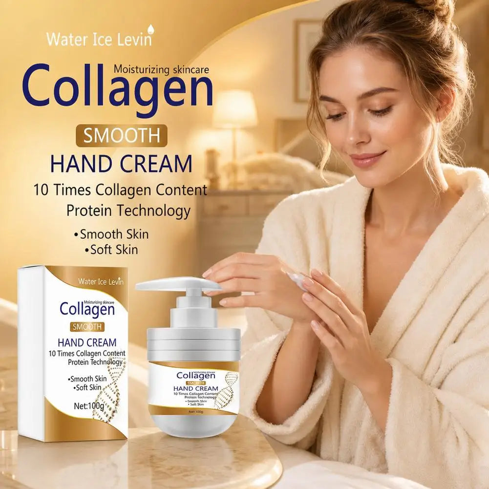 Collagen Hand And Foot Cream,Replenishes Skin Collagen Moisturizes Hands,Collagen Hand Cream Hydrating Hands Cream Skin Care