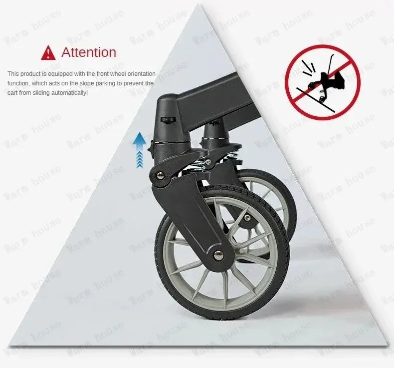 2025 NEW baby stroller 4in1 trolley car seat Multifunctional baby carriage luxury Foldable and portable strollers