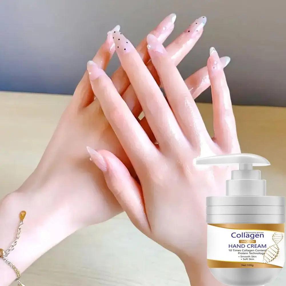 Collagen Hand And Foot Cream,Replenishes Skin Collagen Moisturizes Hands,Collagen Hand Cream Hydrating Hands Cream Skin Care