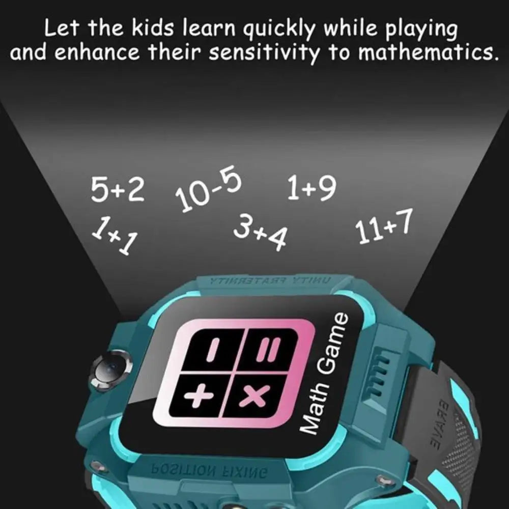 New Children's Smart Watch SOS Phone Watch Smartwatch For Kids With Sim Card Photo Waterproof IP67 Kids Gift For IOS Android