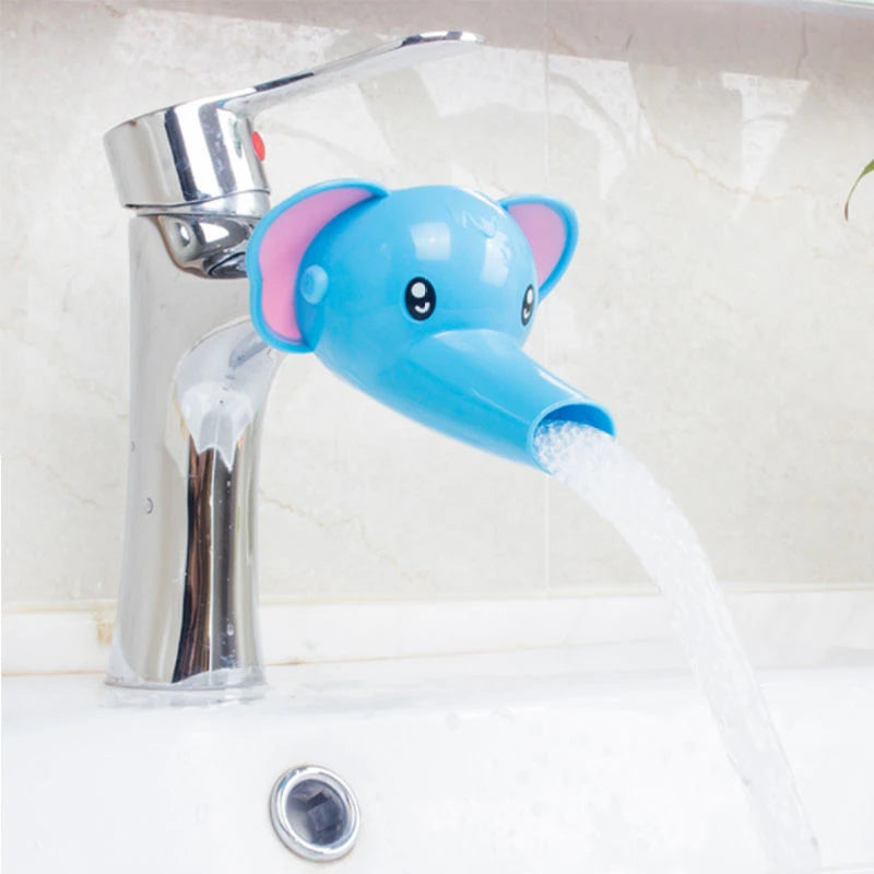 Children Cartoon Faucet Extender Bath Toys Kids Hand Washing in Bathroom Sink Accessories Baby Toys For Bathroom Water-Saving