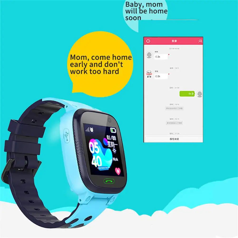 Kids Smart Watch Gps Sos Waterproof Kids Watches Call Children Smartwatch Clock Sim Card Location Tracker Child Watch for Xiaomi