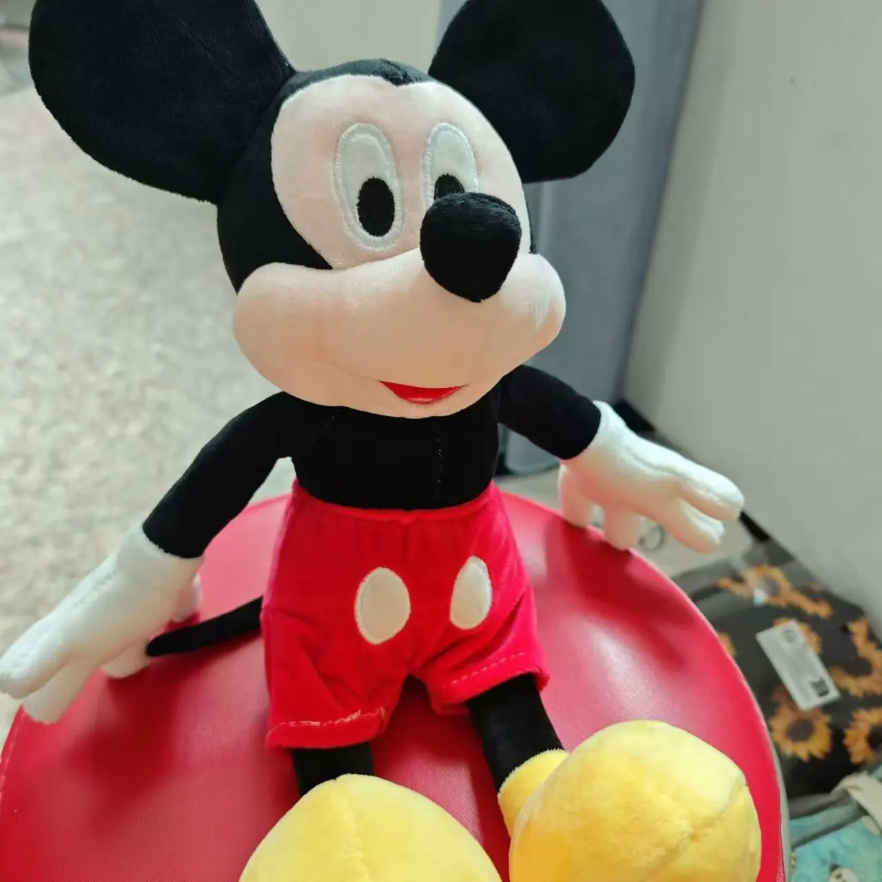 40/60cm nuevo tamaño grande Mickey Minnie Mouse peluche muñeca Kawaii juguetes de peluche dibujos animados Anime pareja regalo para bebé niña