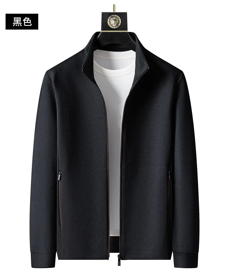 (jackets + trousers) 2024 spring fashion men jackets Man coats long sleeve men's casual jackets men A set of clothes size M-5XL