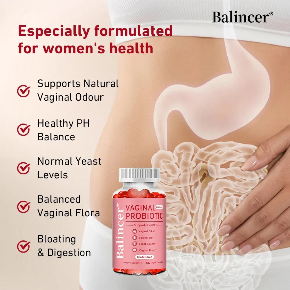 Probiotics Specially Formulated for Women To Promote Digestive, Vaginal, and Immune System Health, 120 Capsules