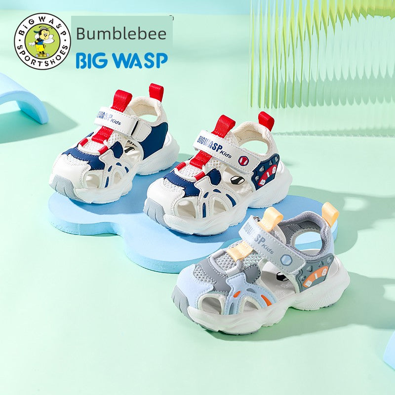 Bumblebee Soft Bottom Breathable Children's Shoes for 1-3 Years Old Infants