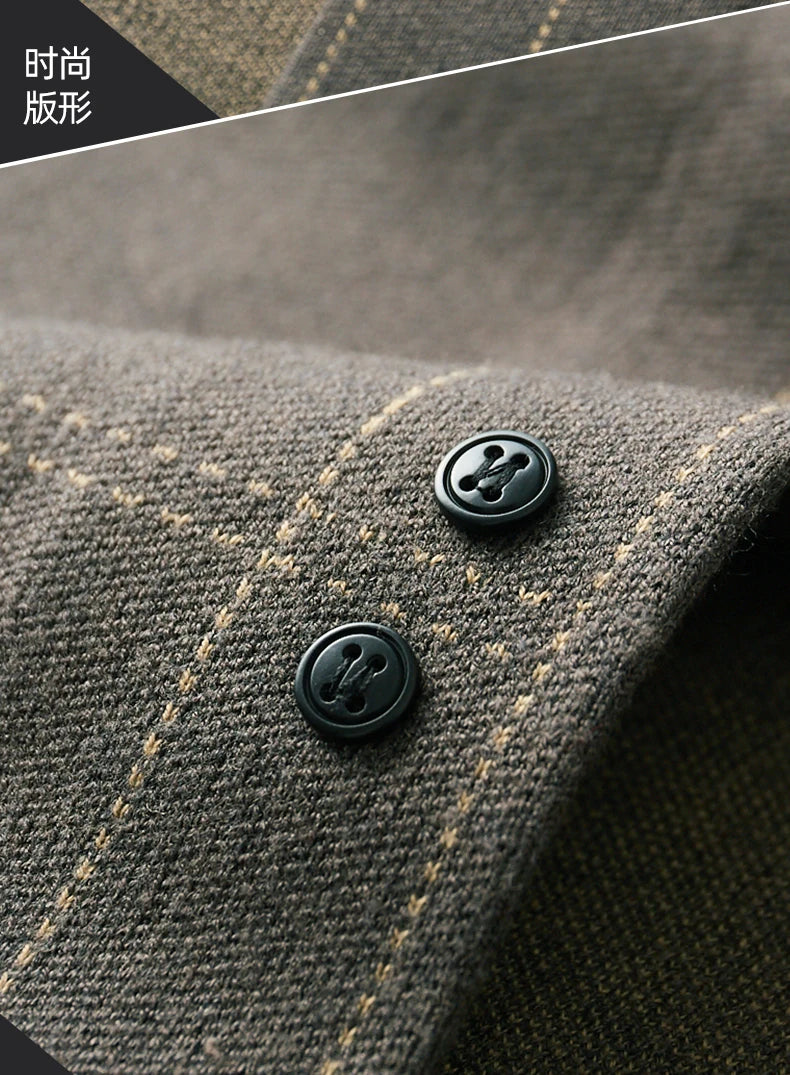 Fall/Winter New Men's Wool Cardigan Jacket Knitted Outer Cashmere Sweater Men's Wear
