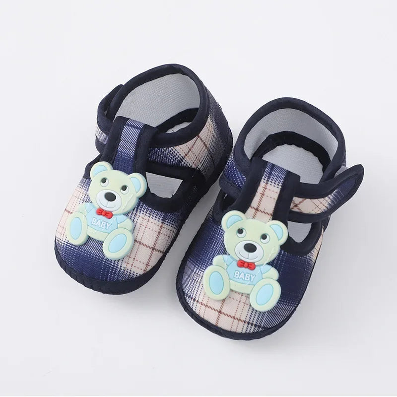 Baby Girl Shoes First Walkers Cartoon Newborn Baby Shoes Princess Infant Toddler Baby Shoes for Boys Flats Soft Prewalkers